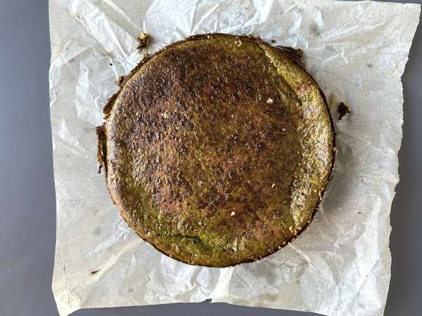Quiche utan deg med spenat och gouda - Beredning steg 7