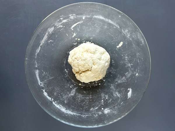 Pizza med cottage cheese - Beredning steg 3