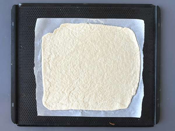 Pizza med cottage cheese - Beredning steg 5