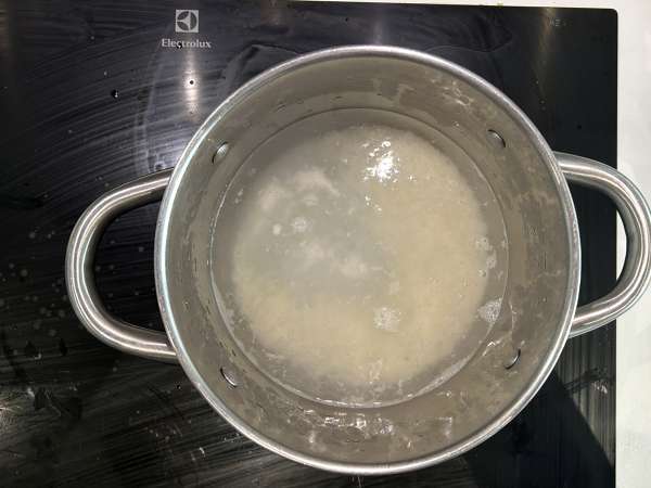 Krispig tofu – den vegetariska varianten av krispig kyckling - Beredning steg 1