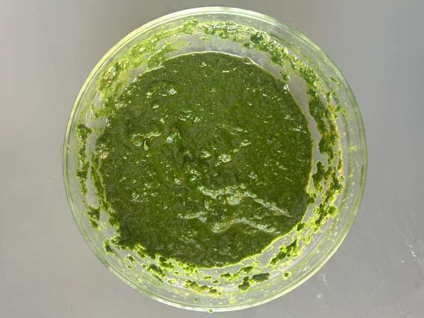 Palak tofu: indisk curry med spenat och tofu - Beredning steg 5