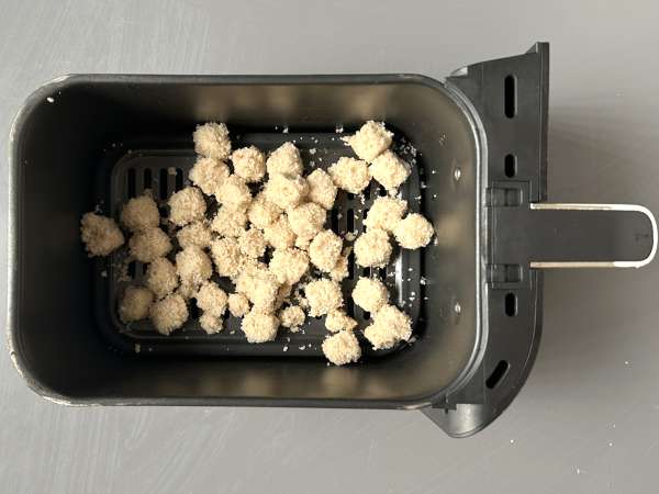 Krispig tofu med apelsinsås - Beredning steg 2