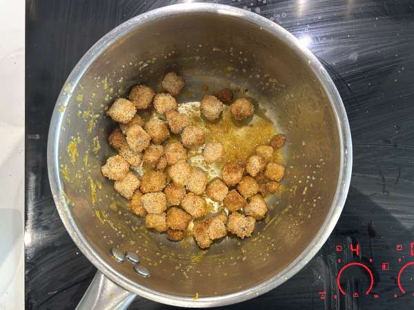 Krispig tofu med apelsinsås - Beredning steg 5