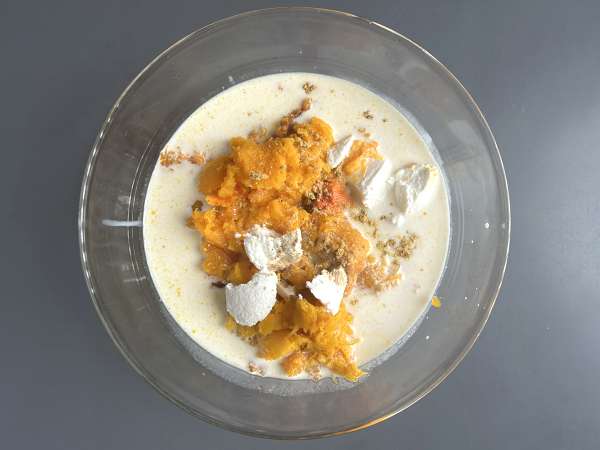 Lasagne med butternutpumpa, spenat och ricotta - Beredning steg 3