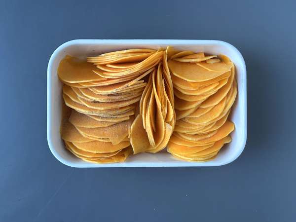 Gratäng på butternutpumpa i airfryer, dauphinoise-style - Beredning steg 4