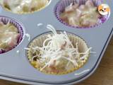 Salta muffins för aperitif - Beredning steg 4