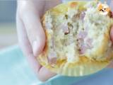 Salta muffins för aperitif - Beredning steg 6