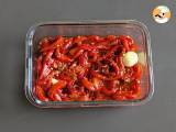 Sallad med rostad paprika i luftfritös - Beredning steg 5