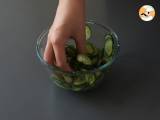 Japansk inlagd gurksallad - Beredning steg 3