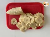 Bakade bananchips i ugnen - Beredning steg 1