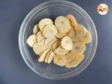 Bakade bananchips i ugnen - Beredning steg 2