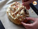 Fyllt igelkottsbröd i tartiflette-stil - Beredning steg 8