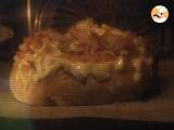 Fyllt igelkottsbröd i tartiflette-stil - Beredning steg 9