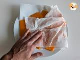 Pumpachips i luftfryser: lätta och välsmakande - Beredning steg 2