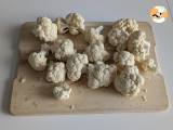 Blomkålsköttbullar i luftfryser: det ekonomiska och vegetariska receptet - Beredning steg 1
