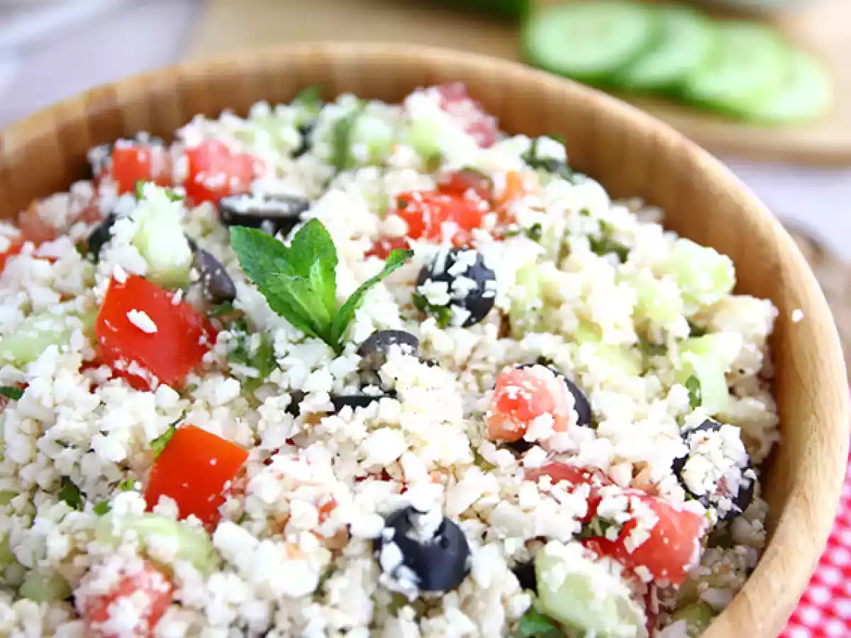 100% vegetarisk blomkålstabbouleh - foto 3