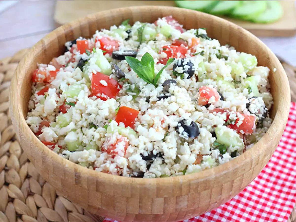 100% vegetarisk blomkålstabbouleh - foto 4