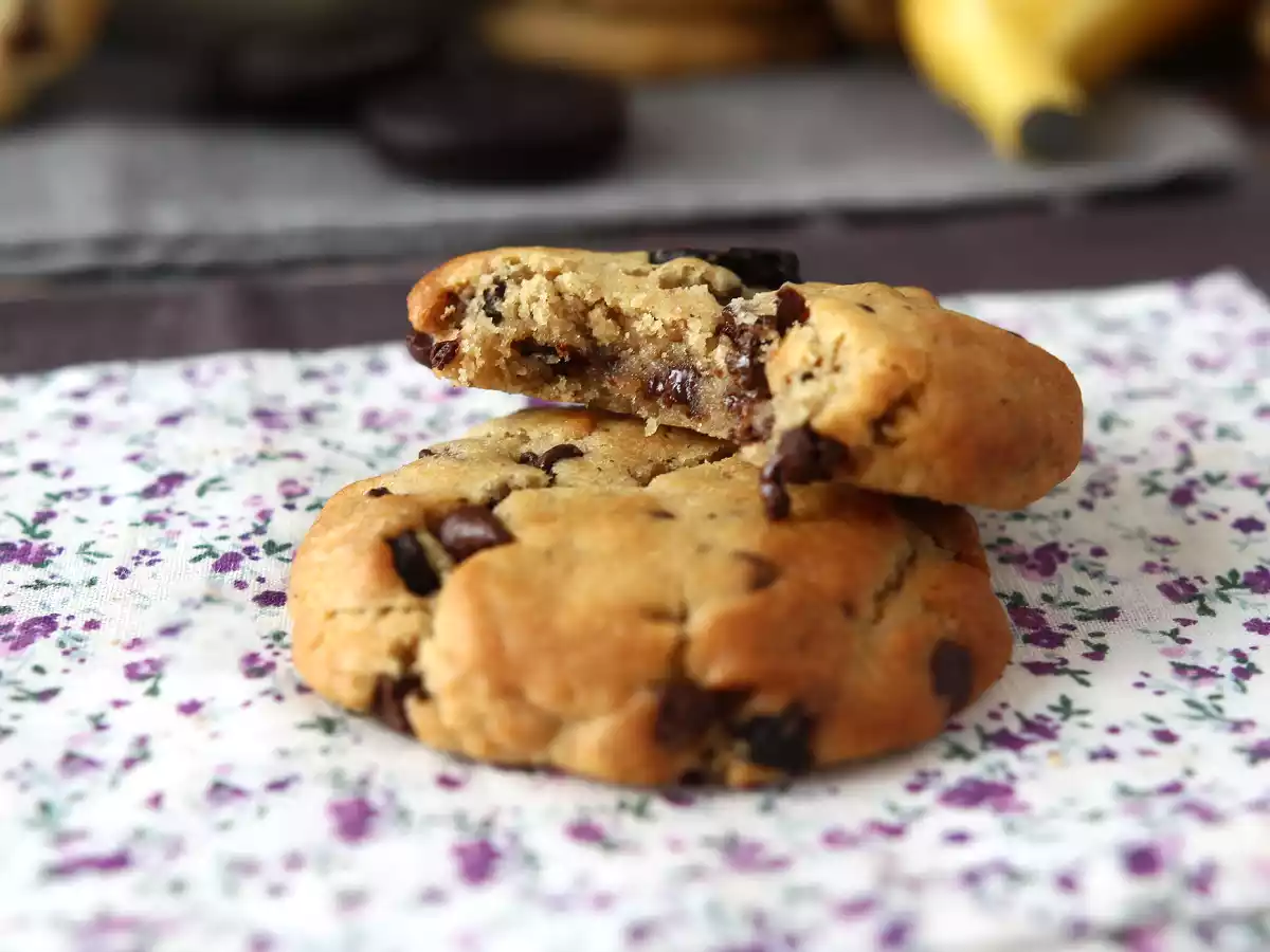Air Fryer-cookies bakade på bara 6 minuter!