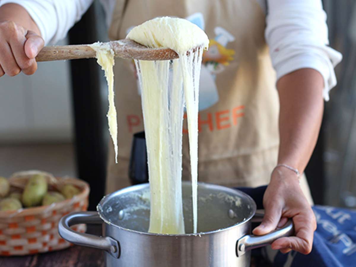 Aligot med korv