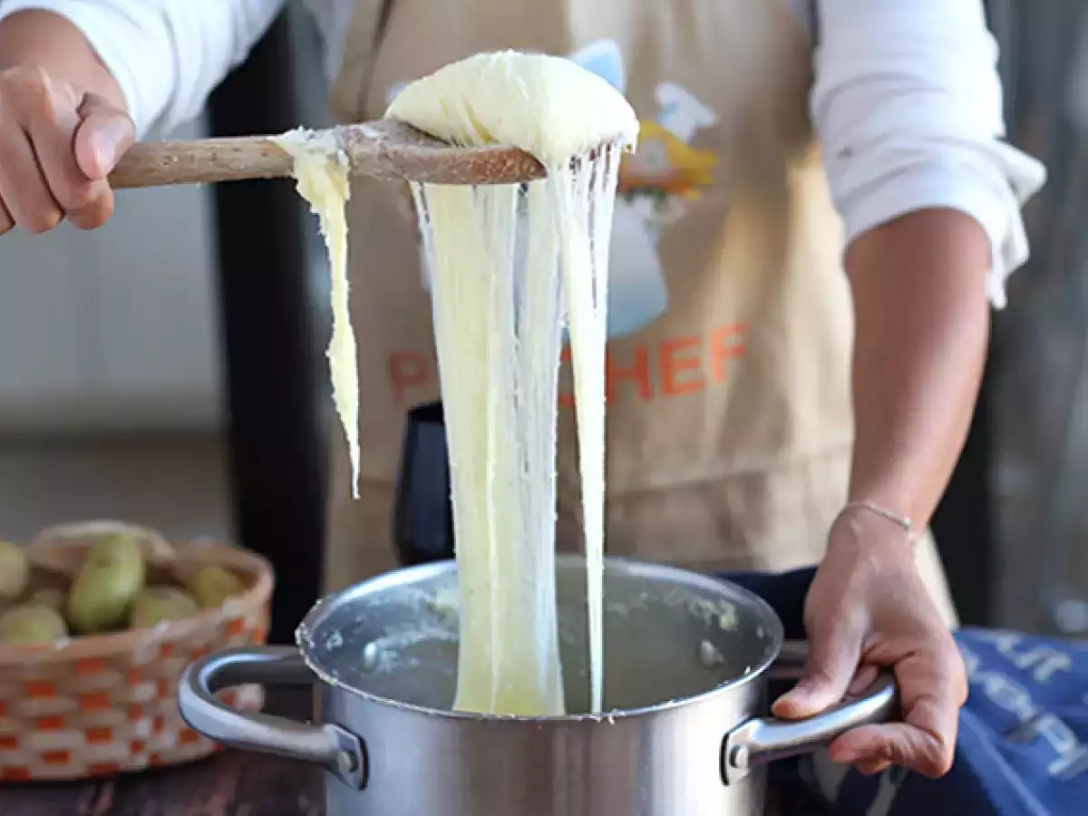 Aligot med Toulousekorv