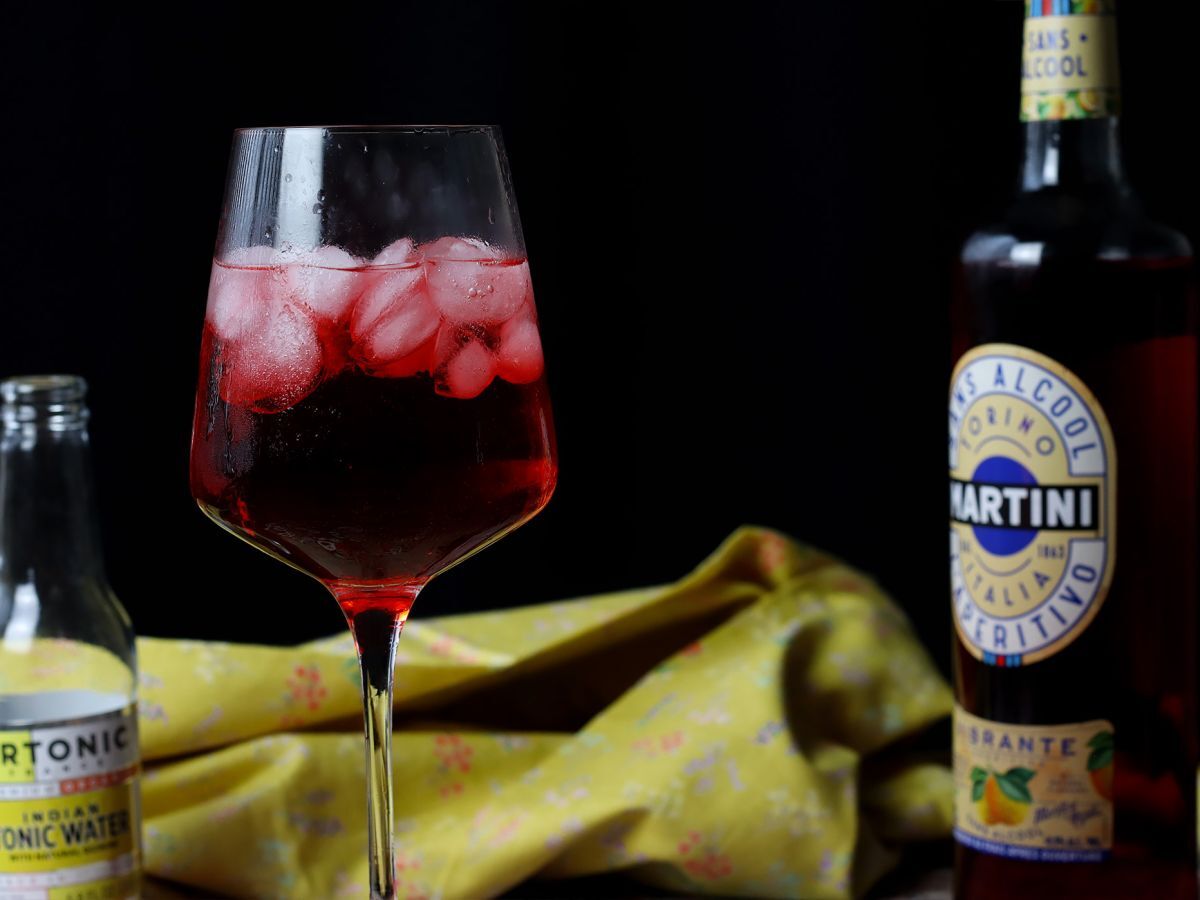 Alkoholfri Martini Tonic, den fräscha, fruktiga cocktailen! - foto 4