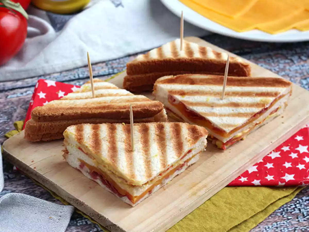 Amerikansk Club Sandwich - foto 2