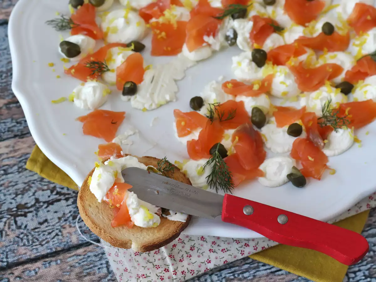 Aperitifspread med rökt lax - foto 4