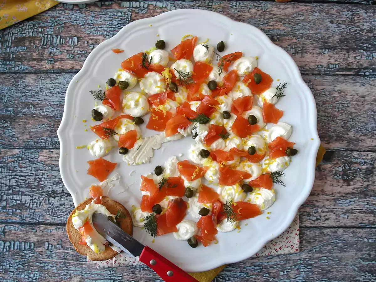 Aperitifspread med rökt lax - foto 7