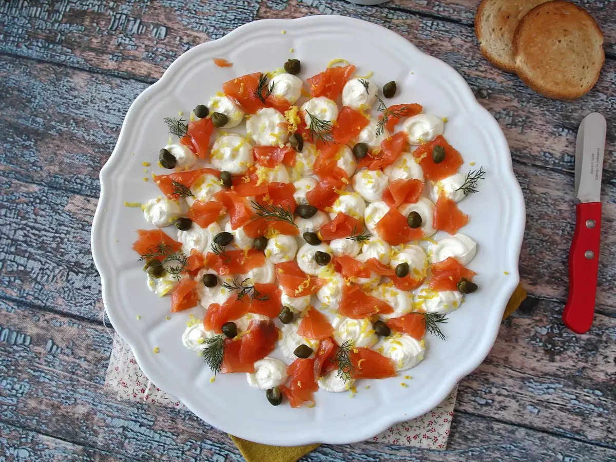 Aperitifspread med rökt lax - foto 8