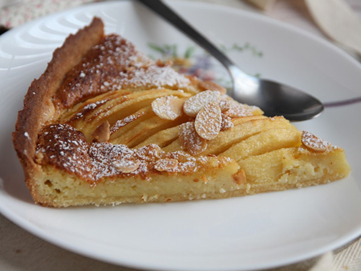 Äppel- och mandeltårta (Tarte normande) - foto 5