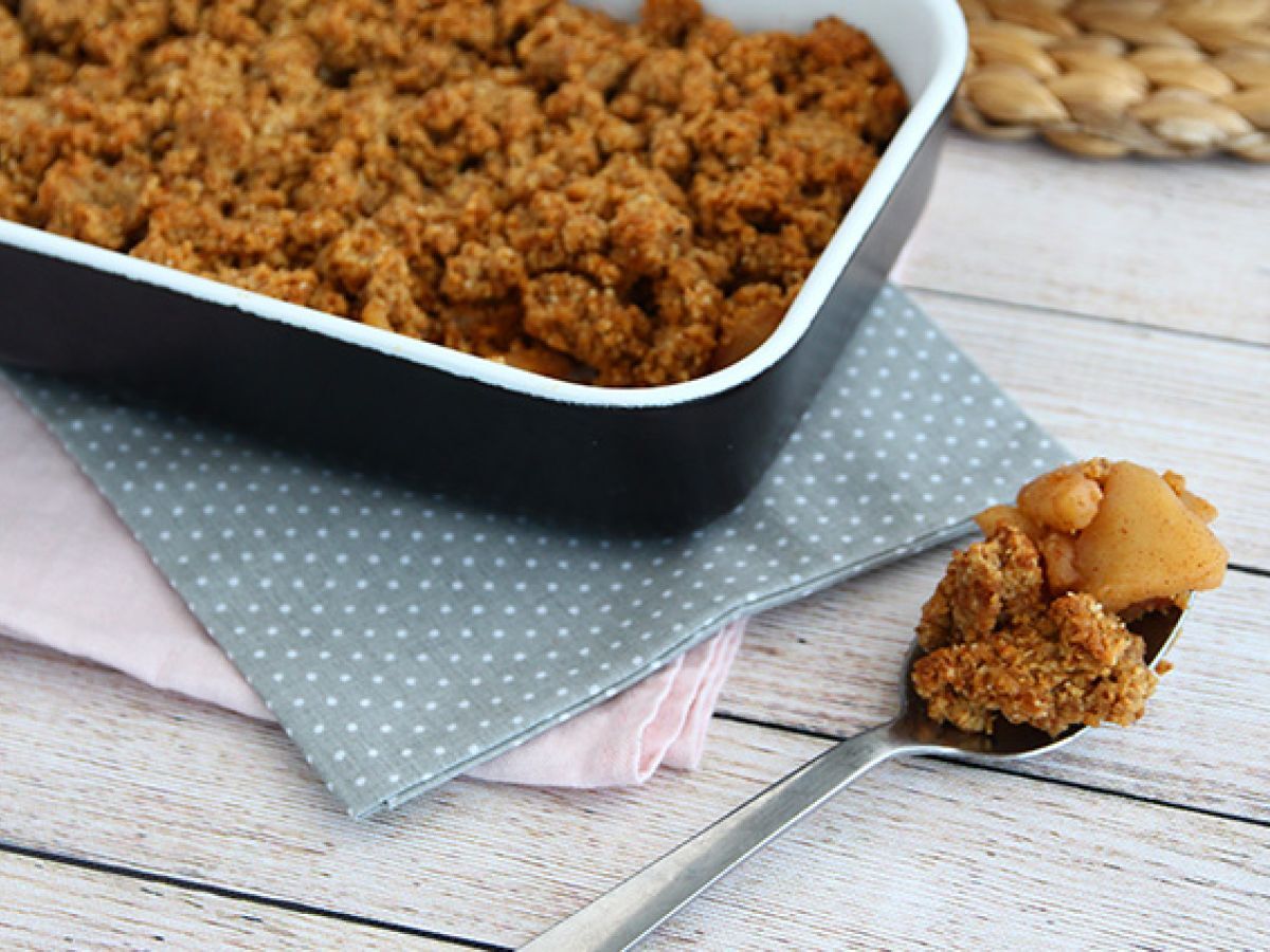 Äppelsmulpaj (vegansk och glutenfri) - foto 2