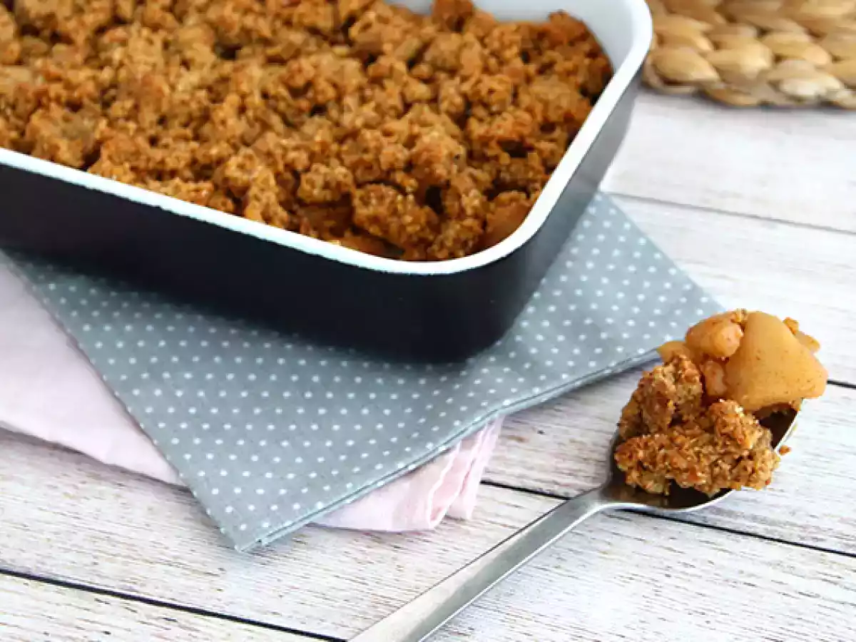 Äppelsmulpaj (vegansk och glutenfri) - foto 2