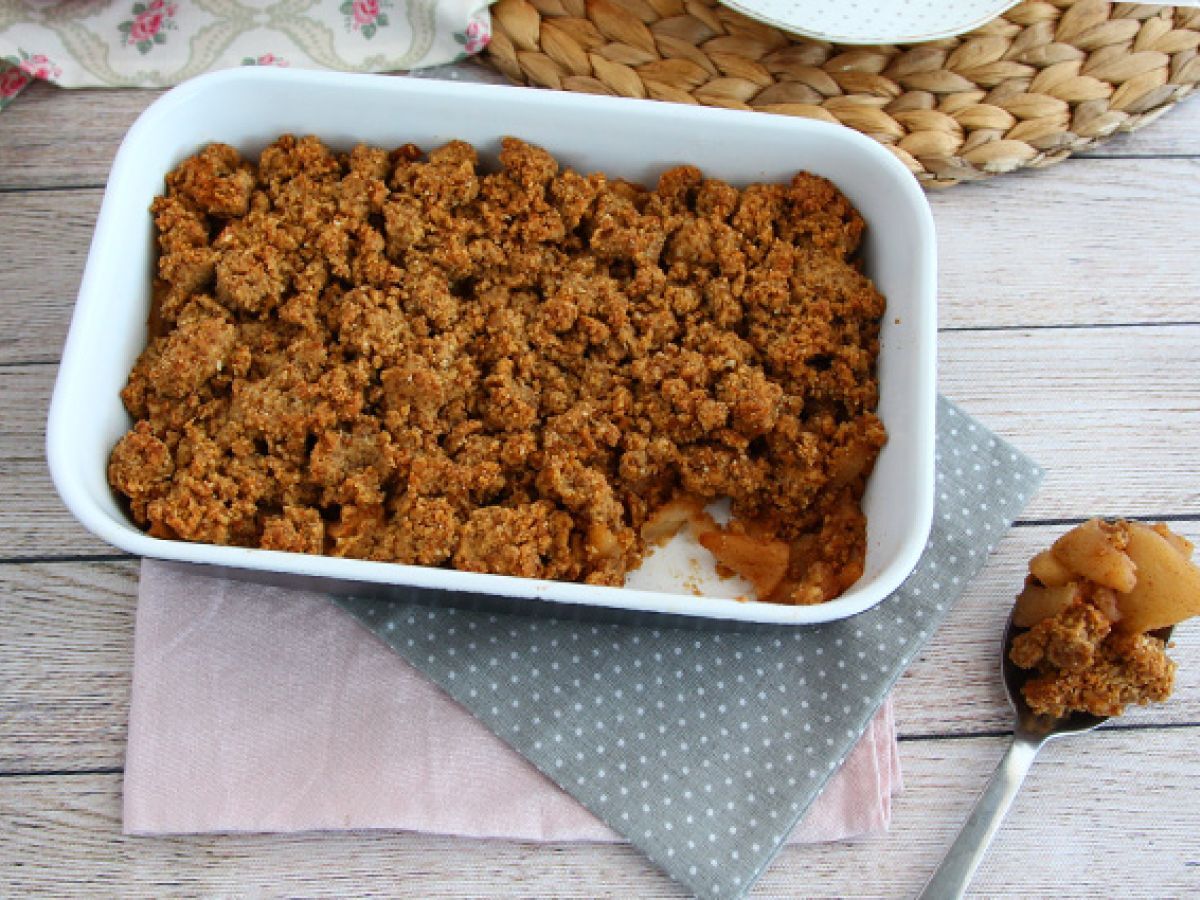 Äppelsmulpaj (vegansk och glutenfri) - foto 4