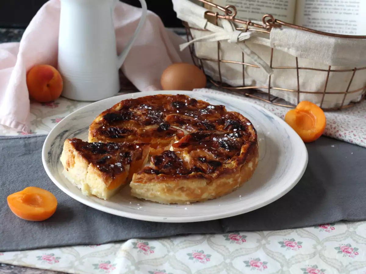 Aprikosclafoutis i airfryer - foto 3