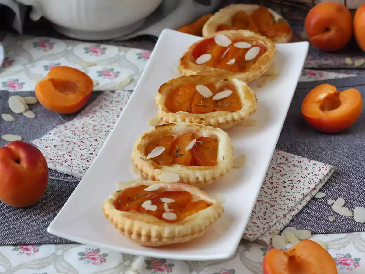 Aprikostarteletter tatin, den snabba desserten när du får gäster! - foto 3