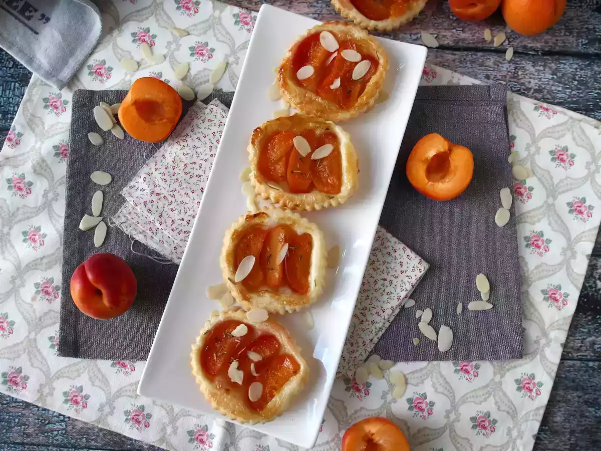 Aprikostarteletter tatin, den snabba desserten när du får gäster! - foto 5