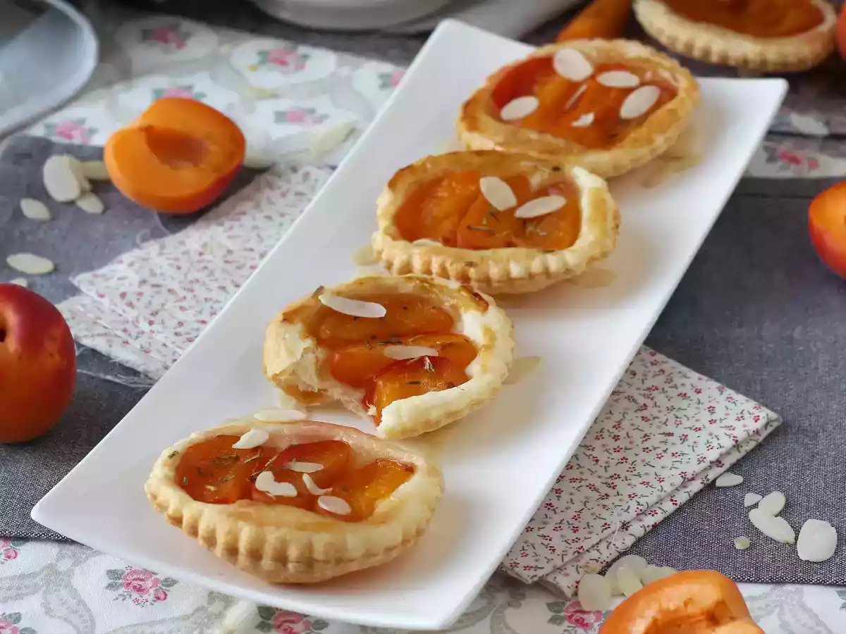 Aprikostarteletter tatin, den snabba desserten när du får gäster! - foto 7