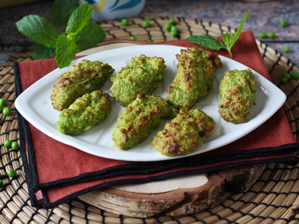 Ärt- och feta köttbullar i luftfryser: välsmakande och mycket snabba att förbereda!