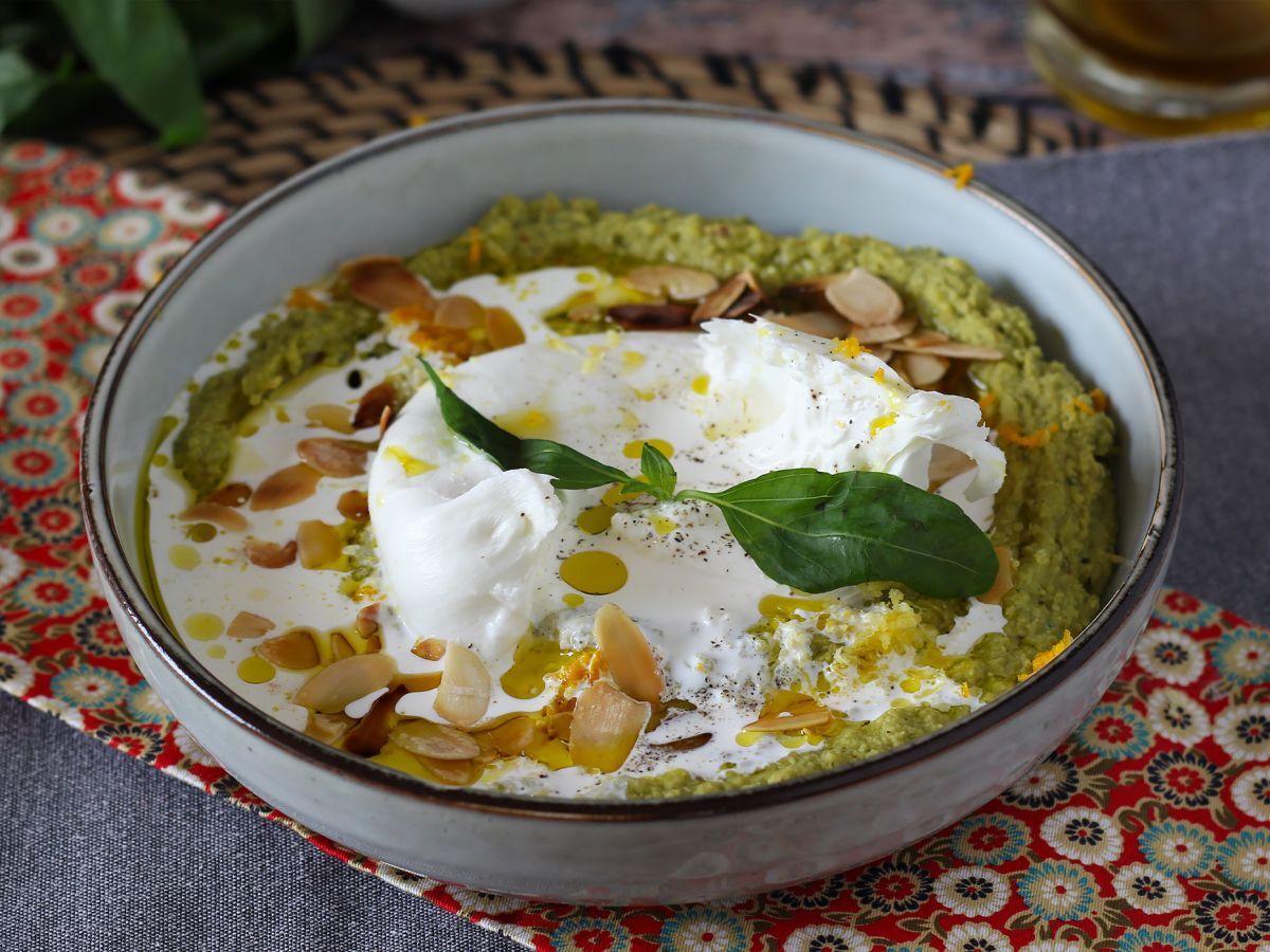 Ärtspasta: perfekt med krämig burrataost - foto 4