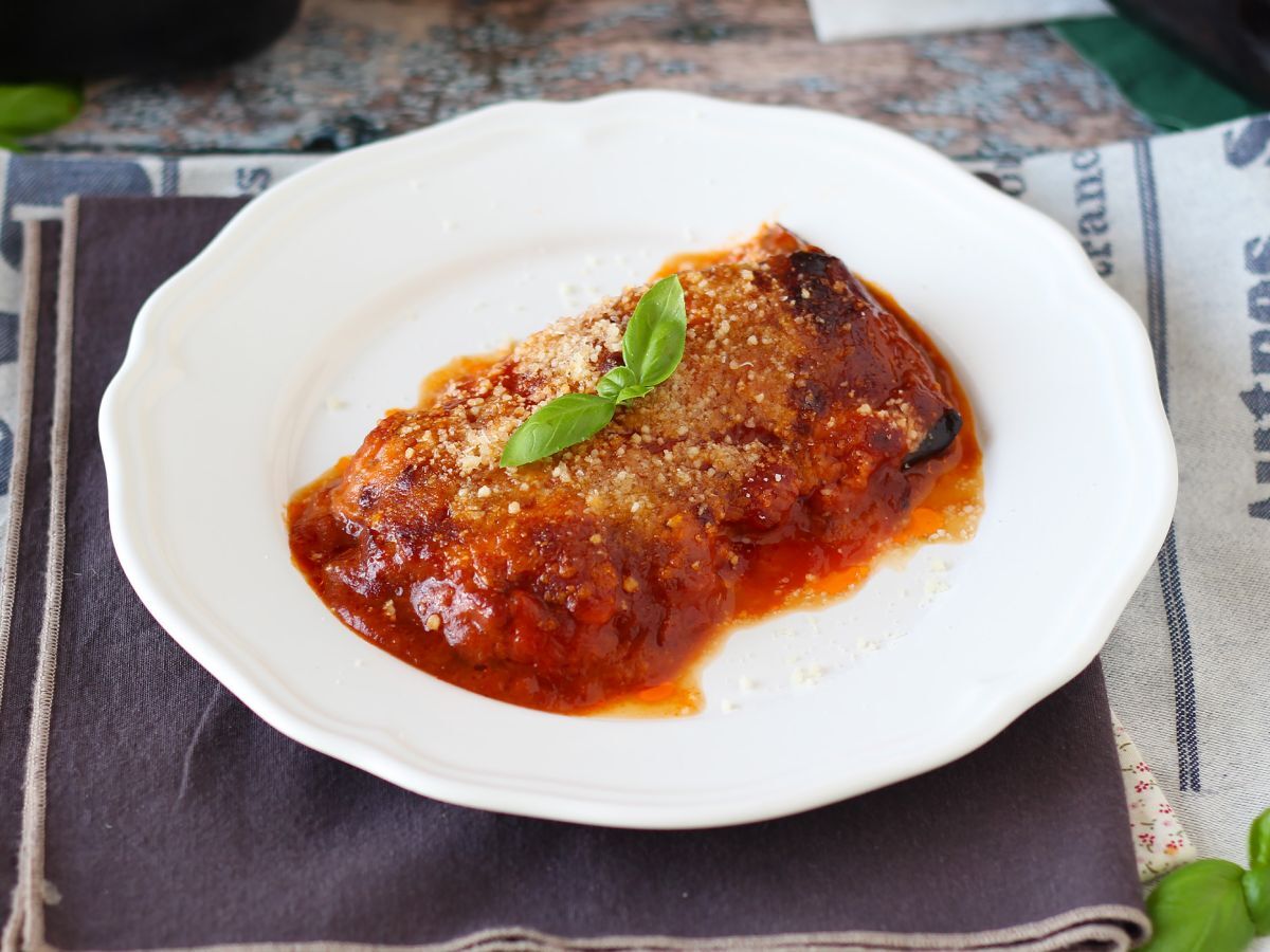 Aubergine parmigiana, den traditionella receptet förklaras steg för steg! - foto 3