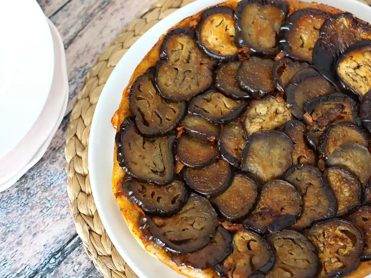 Aubergine tarte tatin: en smakrik version att dö för! - foto 2