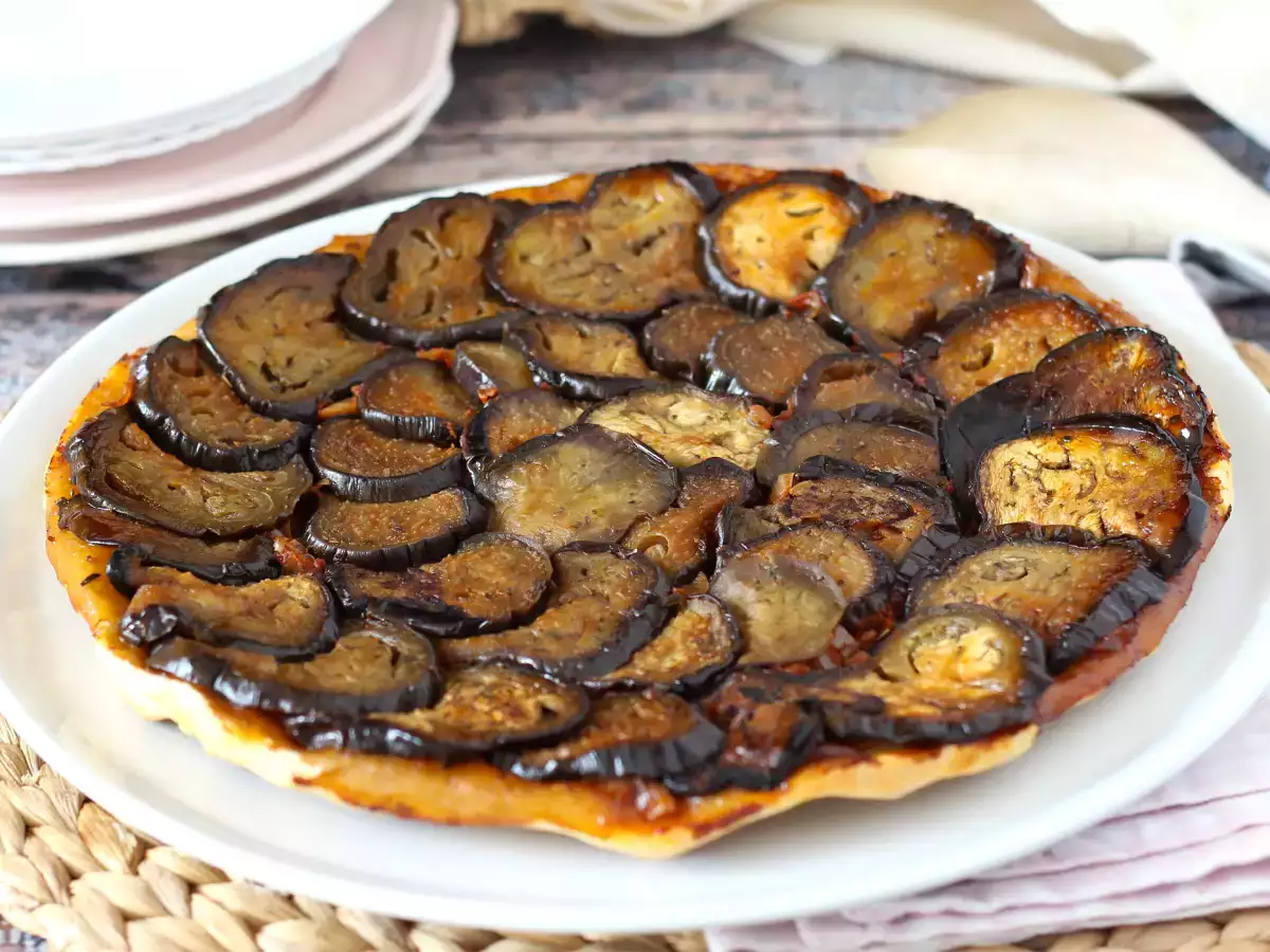 Aubergine tarte tatin: en smakrik version att dö för! - foto 3