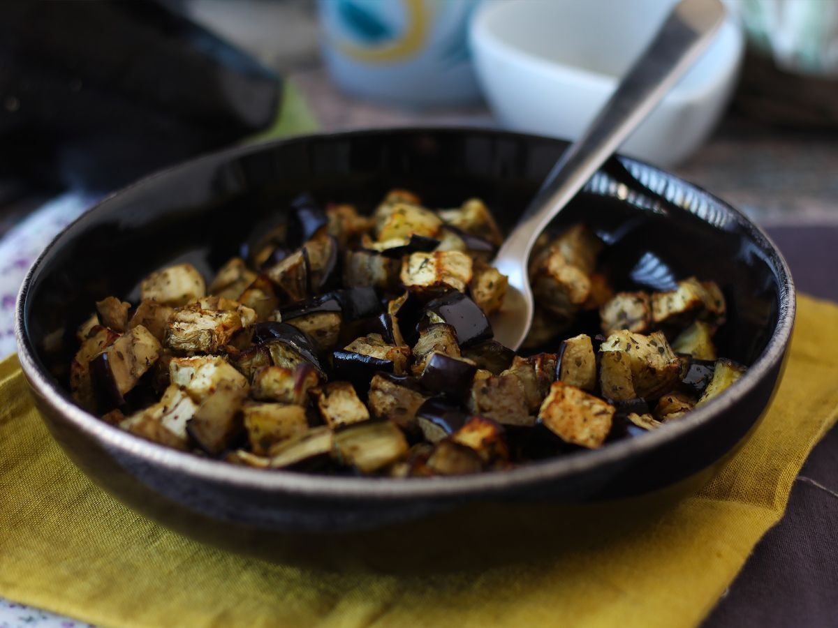 Auberginer i luftfritös: det lätta tillbehöret klart på nolltid - foto 2