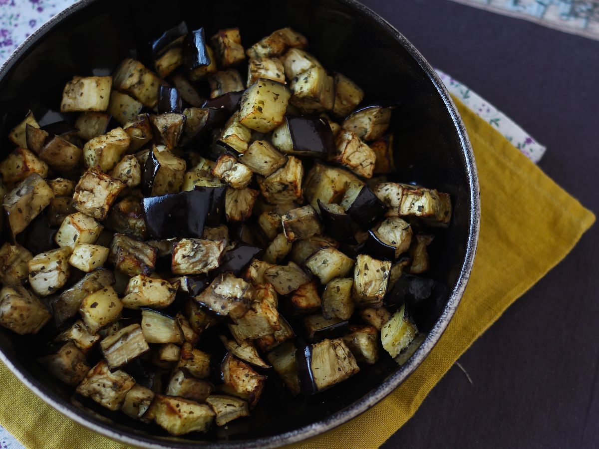 Auberginer i luftfritös: det lätta tillbehöret klart på nolltid - foto 3