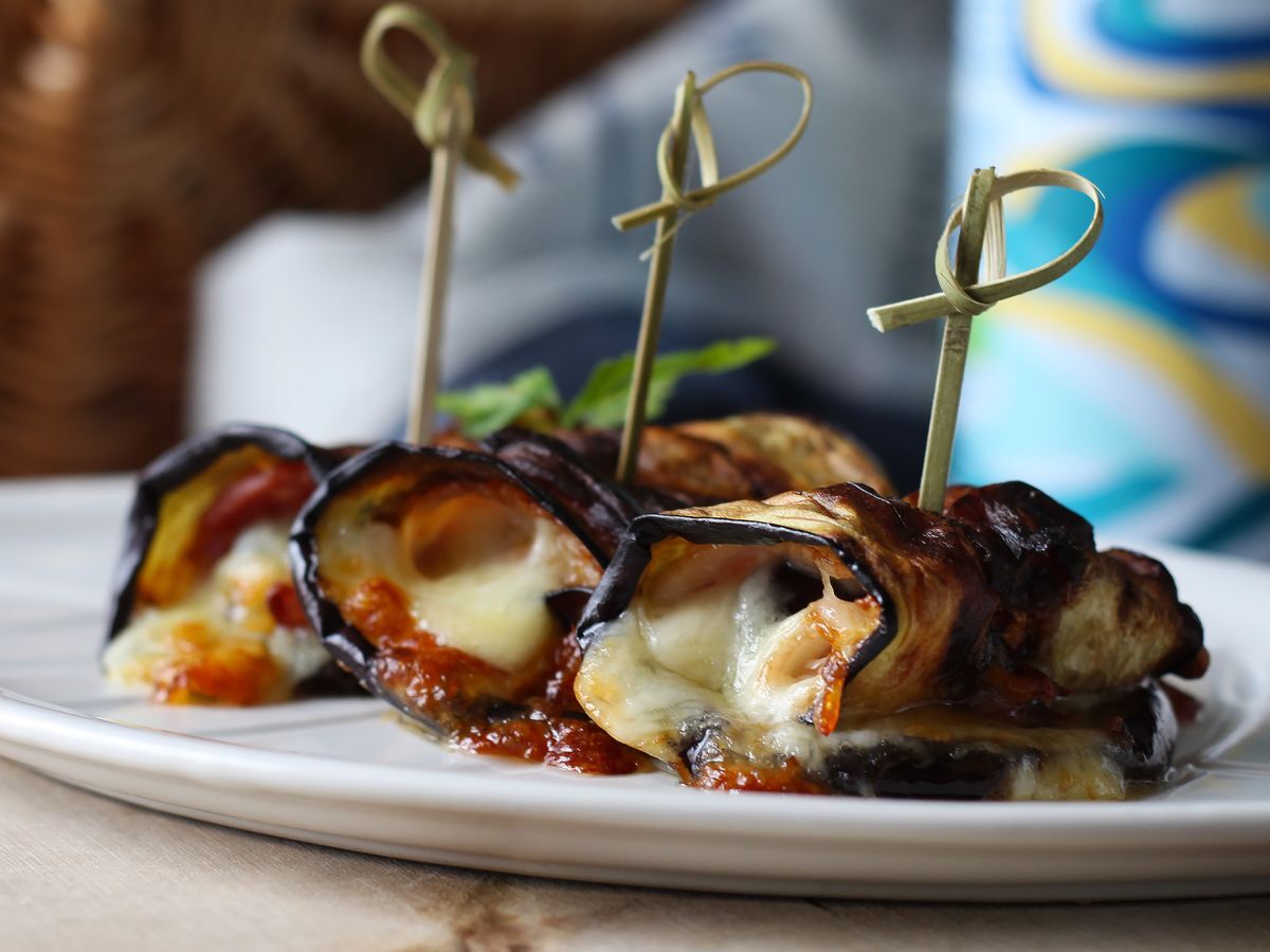 Auberginerullar i luftfritös - foto 2
