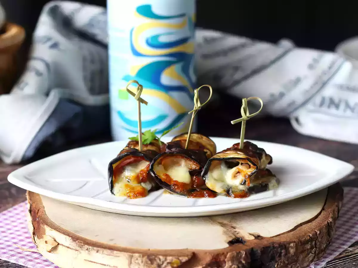 Auberginerullar i luftfritös - foto 5