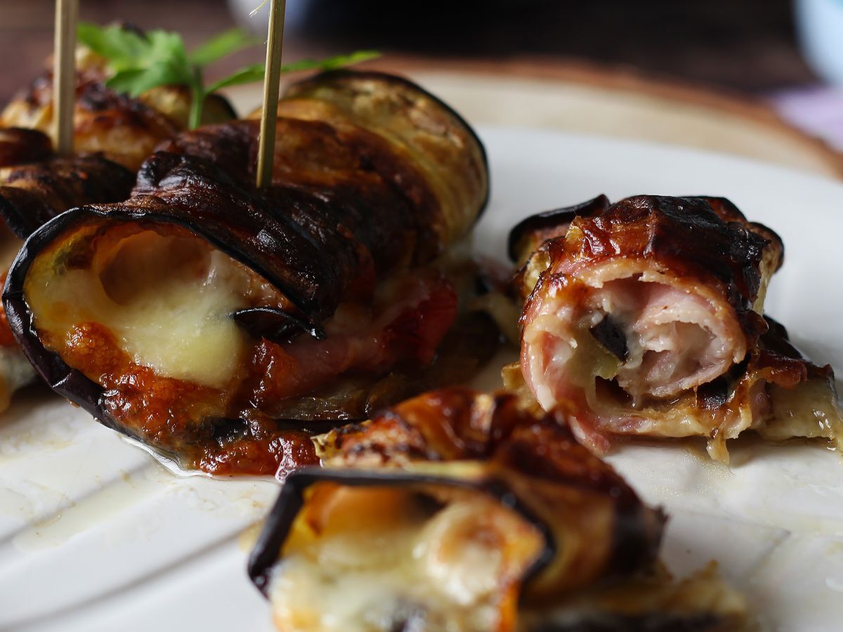 Auberginerullar i luftfritös - foto 6