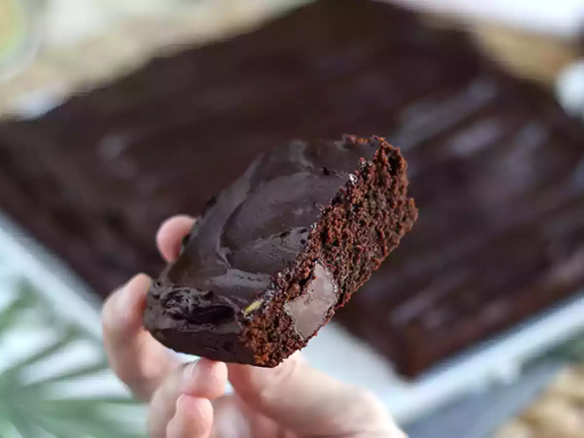 Avokado- och chokladbrownie utan smör - laktosfri - foto 2