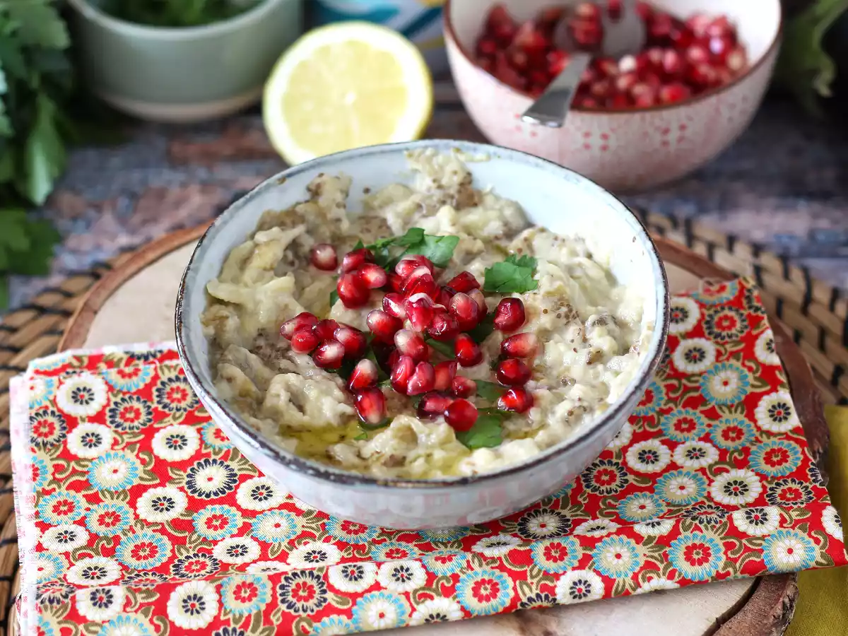 Baba ganoush, den läckra libanesiska aubergineröran - foto 4
