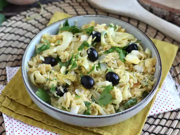Recept Bacalhau à brás från petitchef